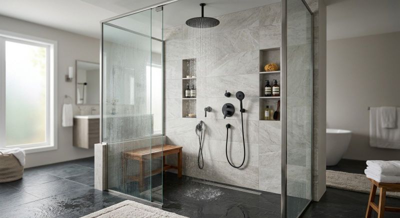 Bathroom Shower Renovation in Lancaster, PA