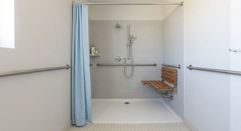 Accessible Shower Construction in Lancaster, PA