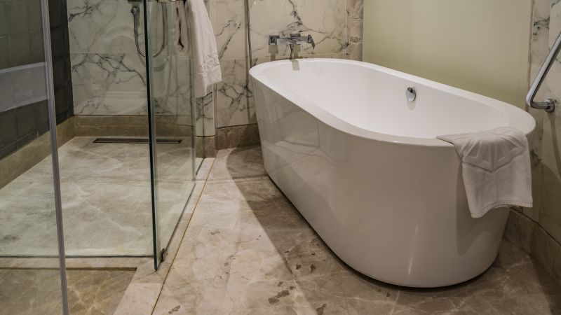 Acrylic Bathtub Installation in Portland, ME