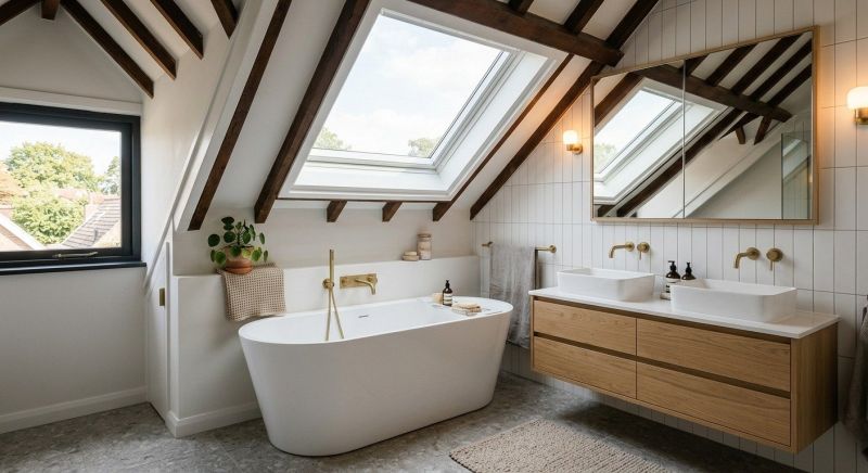 Attic Bathroom Remodeling in Framingham, MA