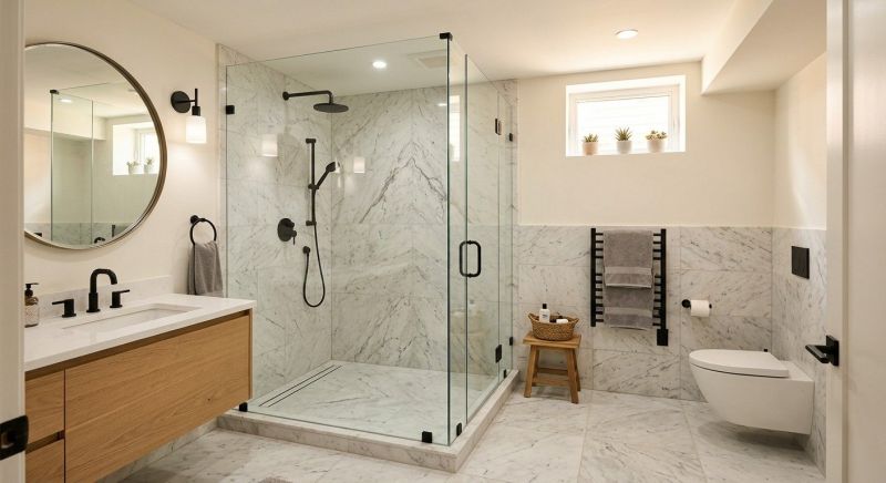 Basement Bathroom Remodeling in Venice, FL