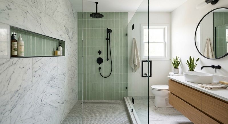 Bathroom Shower Renovation in Danbury, CT