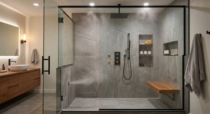 Granite Shower Installation in Clearwater, FL