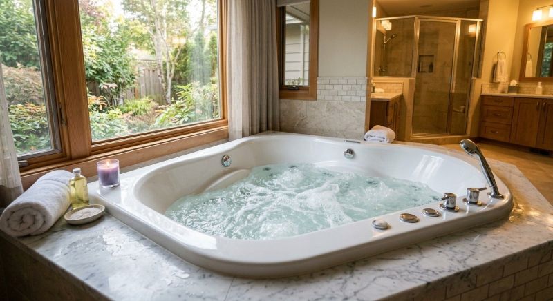 Large Bathtub Installation in Danbury, CT