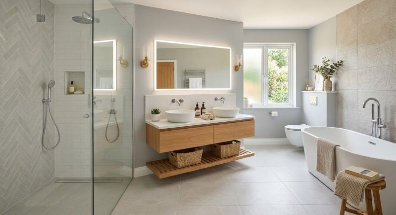 Luxury Bathroom Installation in Framingham, MA