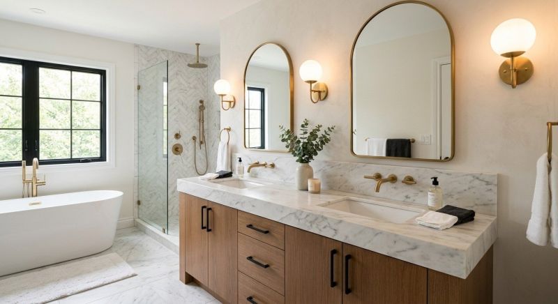 Luxury Bathroom Installation in Framingham, MA