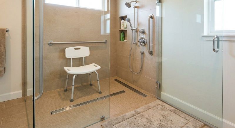 Senior Shower Installation in Framingham, MA