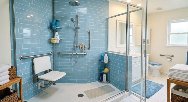 Senior Shower Installation in Nashua, NH